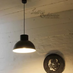 Vintage Lampen|Industrie Lampen*Nowodvorski Vintage Loftleuchte Hängeleuchte schwarz