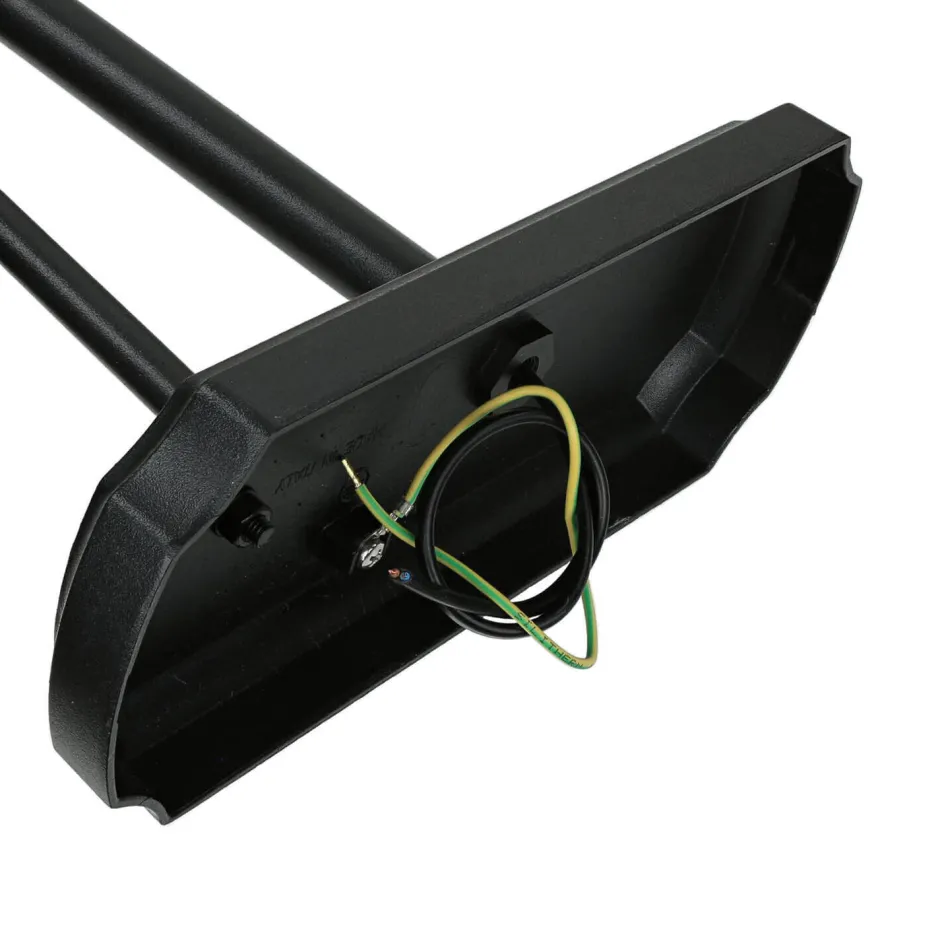 Wandleuchten|Küchenlampen*Lido Vintage Wandlampe innen groß T:73cm Schwarz Aluminium