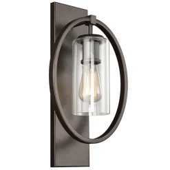 Elstead Vintage Wandleuchte STRALING Bronze B:46cm Lampe< Wandleuchten|Flurlampen