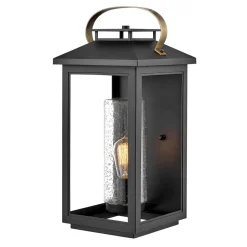 Elstead Wand Außenlampe Vintage E27 IP44 H: 51,8 cm Schwarz< Außenwandleuchten|Gartenlaternen