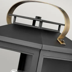 Elstead Wand Außenlampe Vintage E27 IP44 H: 51,8 cm Schwarz< Außenwandleuchten|Gartenlaternen