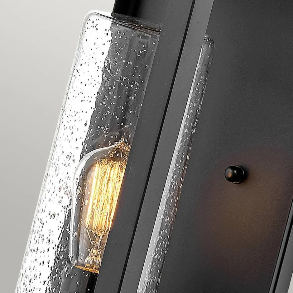 Elstead Wand Außenlampe Vintage E27 IP44 H: 51,8 cm Schwarz< Außenwandleuchten|Gartenlaternen