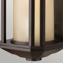 Außenwandleuchten|Retro Lampen*Elstead Wand Außenleuchte klein H: 29,2 cm Alu Glas E27 IP44 Retro