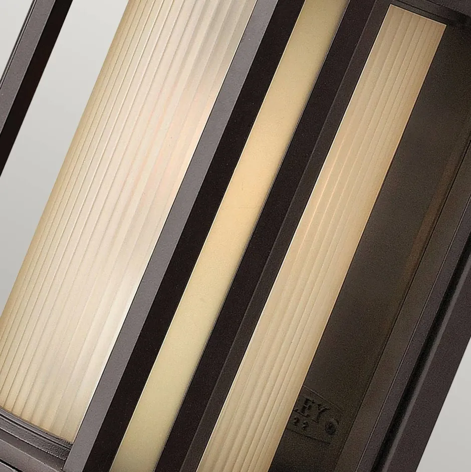 Außenwandleuchten|Retro Lampen*Elstead Wand Außenleuchte klein H: 29,2 cm Alu Glas E27 IP44 Retro