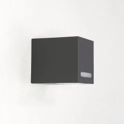 Moderne Lampen|Moderne Außenleuchten*Easylight Wandlampe Aluminium eckig IP44 außen praktisch