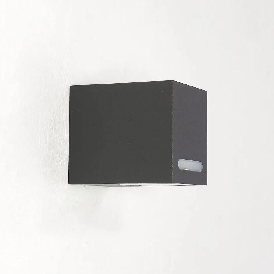 Moderne Lampen|Moderne Außenleuchten*Easylight Wandlampe Aluminium eckig IP44 außen praktisch