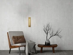 Maytoni Wandlampe Aluminium Glas LED 36 cm hoch in Messing Gold< Led Lampen|Wandleuchten