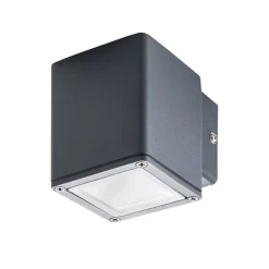 Außenwandleuchten|Moderne Lampen*Kanlux Wandlampe Außen Anthrazit IP44 Aluminium Haustür