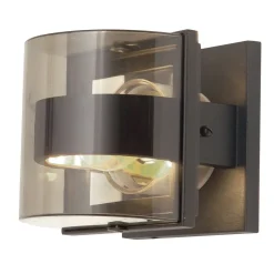 Außenwandleuchten|Moderne Außenleuchten*Elstead Wandlampe Außen Anthrazit IP54 Modern Haus Eingang