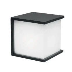 Elstead Wandlampe Außen Anthrazit Aluminium eckig IP44< Außenwandleuchten|Außenleuchten Anthrazit