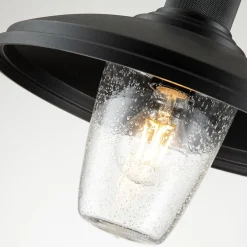 Elstead Wandlampe außen H: 33,1 cm IP44 Schwarz E27 Maritim< Außenwandleuchten|Gartenlaternen