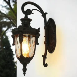 Elstead Wandlampe Außen in Bronze Rustikal IP44 Haus Hof< Rustikale Lampen|Vintage Lampen