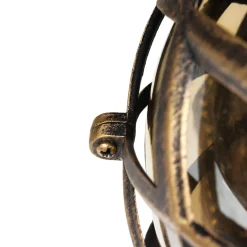 Rustikale Lampen|Vintage Lampen*Easylight Wandlampe Außen in Kupfer antik IP44 Vintage