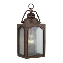 Außenleuchten Antik|Außenwandleuchten*Elstead Wandlampe außen IP44 in Kupfer antik Rustikal Vintage