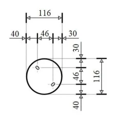 Easylight Wandlampe außen IP44 in Silber maritimes Design OSLO< Rustikale Lampen|Maritime Lampen