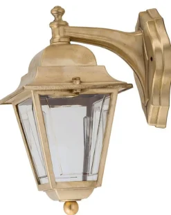 Außenleuchten Antik|Außenwandleuchten*Lido Wandlampe Außen Messing Haus Terrasse Rustikal