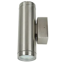 Metall Lampen|Messinglampen*Lido Wandlampe Außen Messing IP64 rostfrei Up Down Haus