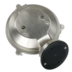 Rustikale Lampen|Metall Lampen*Lido Wandlampe außen Messing massiv Riffelglas E27 IP64 SERIFOS