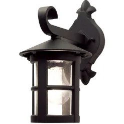 Elstead Wandlampe Außen Schwarz Rustikal IP43 Haus Hof< Außenleuchten Antik|Außenwandleuchten