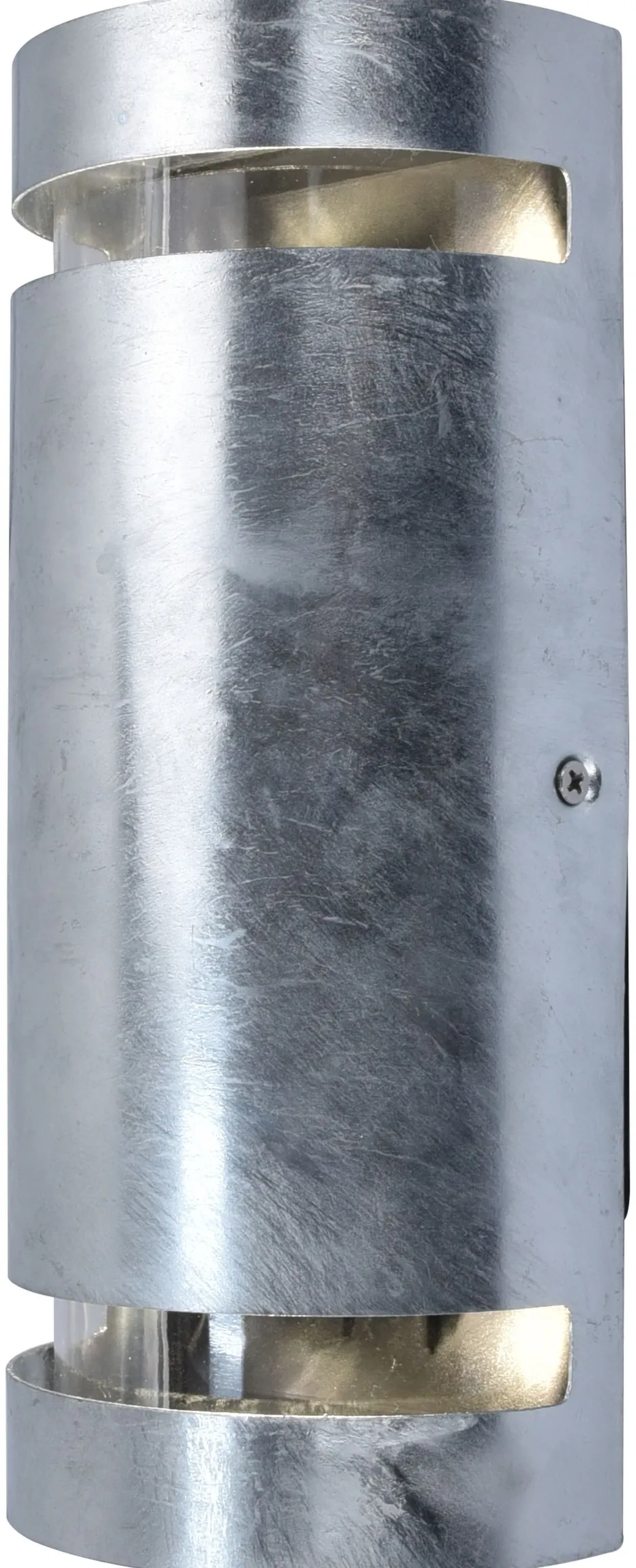 Metall Lampen|Außenwandleuchten*Eco-Light Wandlampe außen Up Down H:25,4 cm IP54 GU10 in Zink