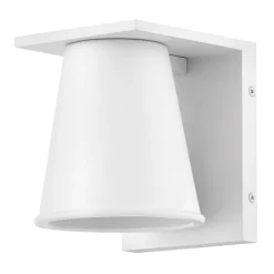 Elstead Wandlampe außen Weiß LED GU10 IP44 15,4 cm hoch klein< Stofflampen|Außenwandleuchten