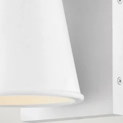 Elstead Wandlampe außen Weiß LED GU10 IP44 15,4 cm hoch klein< Stofflampen|Außenwandleuchten