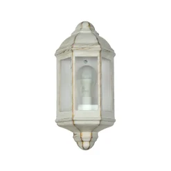 Easylight Wandlampe außen Weiß-Gold Maritim Haus Garten< Rustikale Lampen|Maritime Lampen