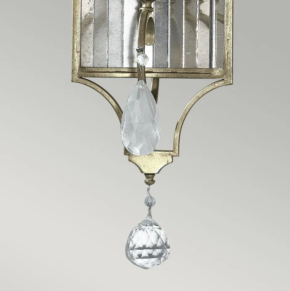 Wandleuchten|Flurlampen*Elstead Wandlampe CANDELA 7 in Silber Kerzenform Lampe