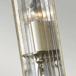 Wandleuchten|Flurlampen*Elstead Wandlampe CANDELA 7 in Silber Kerzenform Lampe