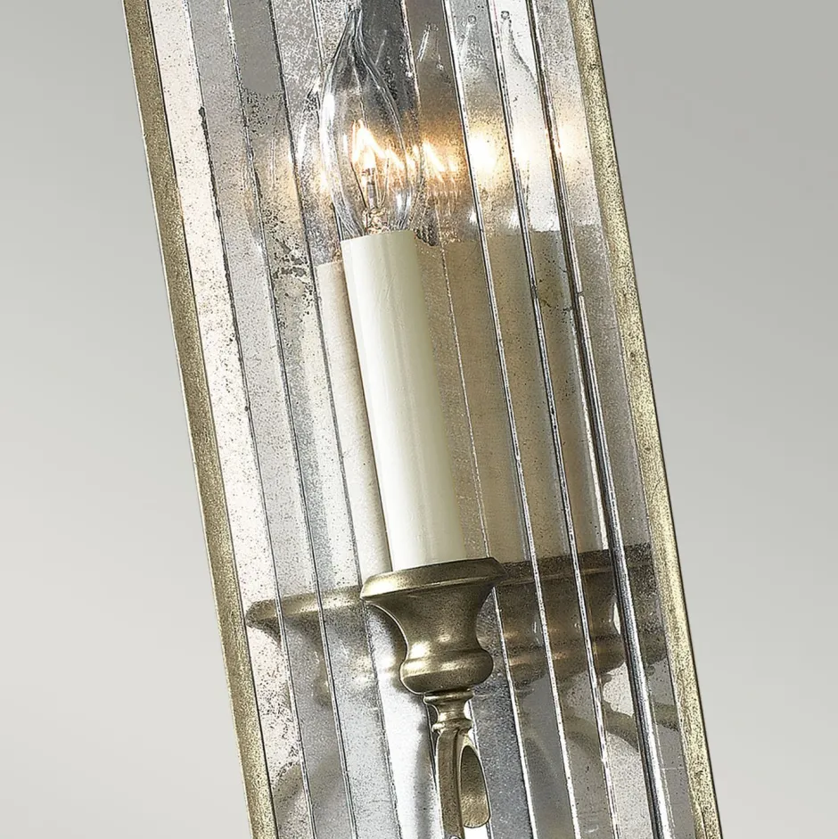 Wandleuchten|Flurlampen*Elstead Wandlampe CANDELA 7 in Silber Kerzenform Lampe