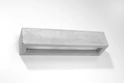 Sollux Wandlampe cm Up Down 50 cm indirektes Licht 2x E27 Beton< Wohnzimmerlampen|Betonlampen