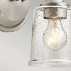 Elstead Wandlampe Glas Metall Jugendstil E27 LIODA< Wandleuchten|Küchenlampen