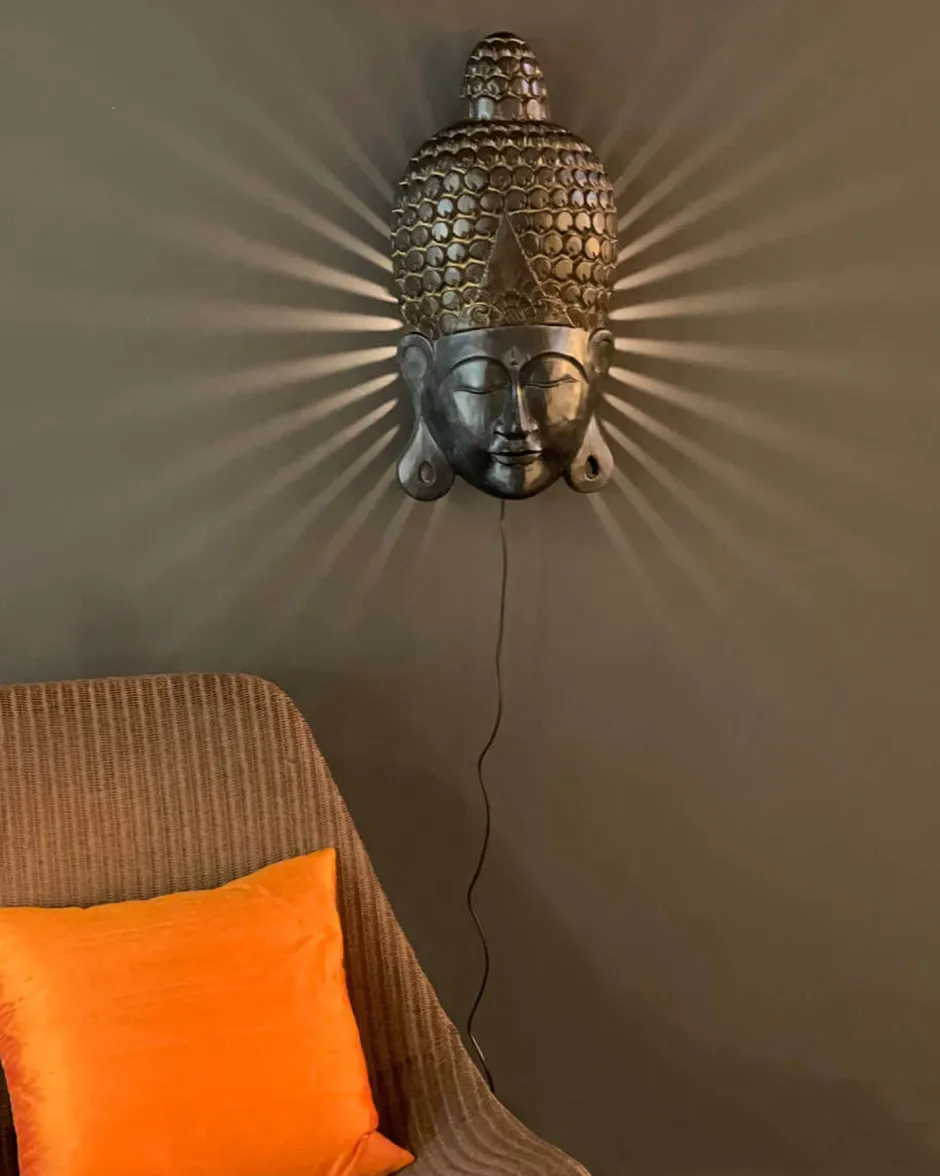 By Rydéns Wandlampe Holz 62,5 cm hoch mit Schalter Stecker E27< Wandleuchten|Flurlampen