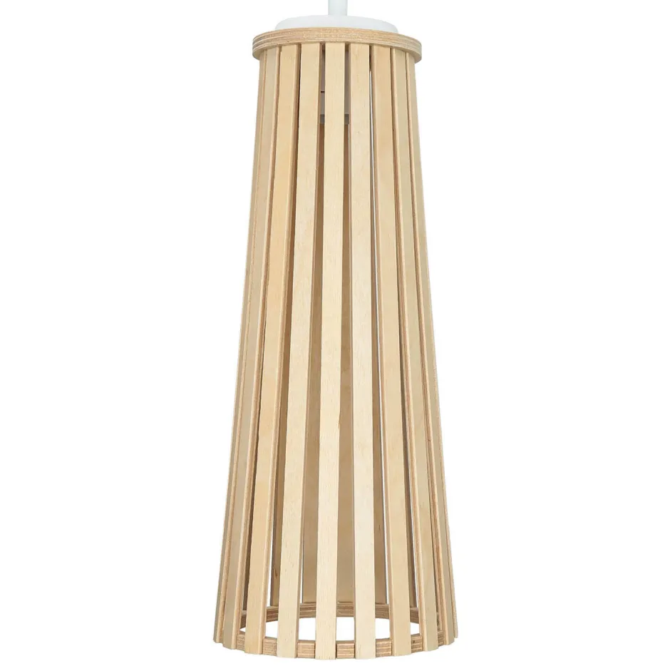Nowodvorski Wandlampe Holz Weiß Dover< Wohnzimmerlampen|Holzlampen