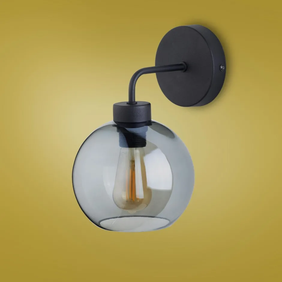 Easylight Wandlampe in Graphit Schwarz Flur Lampe KALETE E27< Wandleuchten|Flurlampen