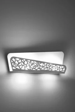 Sollux Wandlampe indirekt Weiß Modern 2x G9 THURO< Wandleuchten|Flurlampen