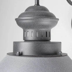 Nowodvorski Wandlampe innen Grau Kupfer E27 Industrie Design< Wandleuchten|Flurlampen