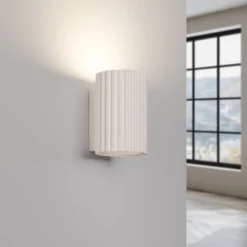 Sollux Wandlampe innen GU10 klein H: 10 cm in Creme GU10 Modern< Flurlampen|Wohnzimmerlampen