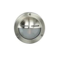 Außenwandleuchten|Rustikale Lampen*Lido Wandlampe IP64 rund Maritim Haustür Treppe außen