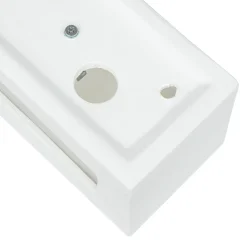 Keramiklampen|Küchenlampen*Sollux Wandlampe Keramik Glas 32,5 cm eckig Up Down bemalbar