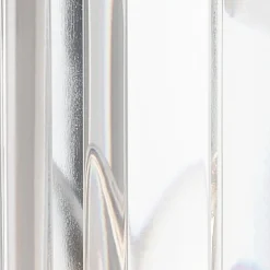 Wohnzimmerlampen|Jugendstil Lampen*Searchlight Wandlampe Kristall E14 Art Déco H: 35 cm in Chrom Klar