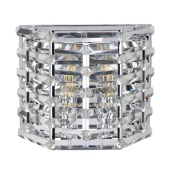 Wandleuchten|Flurlampen*Elstead Wandlampe Kristall Metall Modern elegant BERSIVA