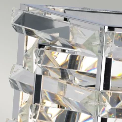 Wandleuchten|Flurlampen*Elstead Wandlampe Kristall Metall Modern elegant BERSIVA