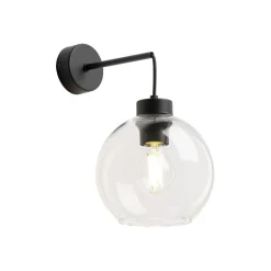 TK Lighting Wandlampe Kugel Schirm Glas E27 H: 28 cm B: 18 cm KALETE< Wandleuchten|Küchenlampen