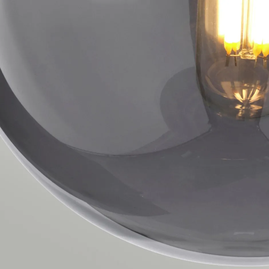 Elstead Wandlampe Kugel Schirm Grau Nickel E14 Retro Design< Wandleuchten|Wohnzimmerlampen