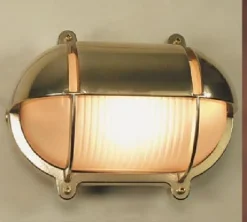 Außenleuchten Antik|Außenleuchten Messing*Laura Suardi Wandlampe LED Messing Maritim IP54 außen Antik