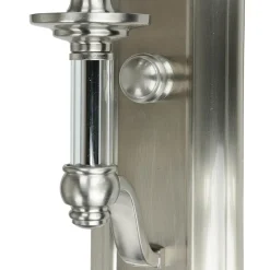 Elstead Wandlampe LUANA in Nickel B:11cm Design Lampe< Wandleuchten|Wohnzimmerlampen