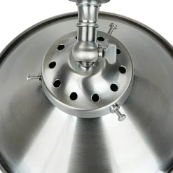 Giovanni Battista Wandlampe Messing in Silber matt verstellbar E27< Küchenlampen|Lampen Aus Aller Welt