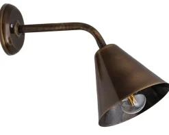 Lido Wandlampe Messing Schirm Ø16cm DANAE Schlafzimmer< Wandleuchten|Küchenlampen