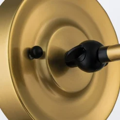 Elstead Wandlampe Metall E27 27,5 cm hoch Messing in antik Schwarz< Wandleuchten|Küchenlampen